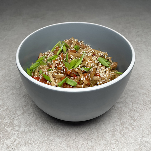 Удон со свининой