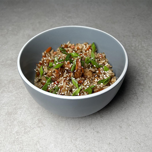 Рис с креветками