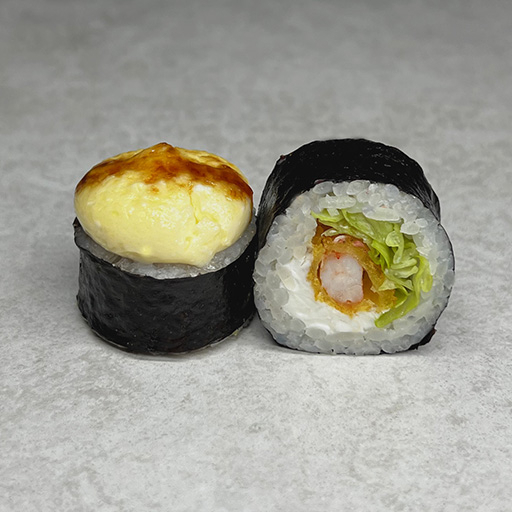 vl Запеченный Гарлик ролл с креветкой