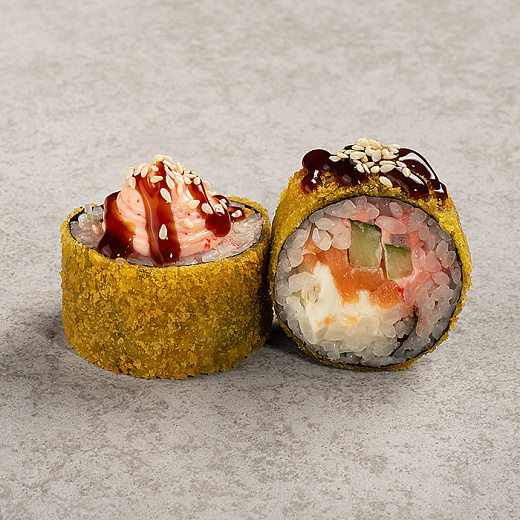 Лосось в Лаве темпура