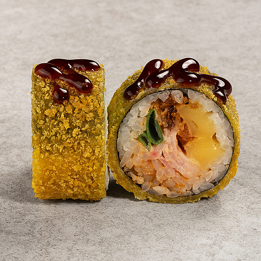 Копченый с беконом темпура